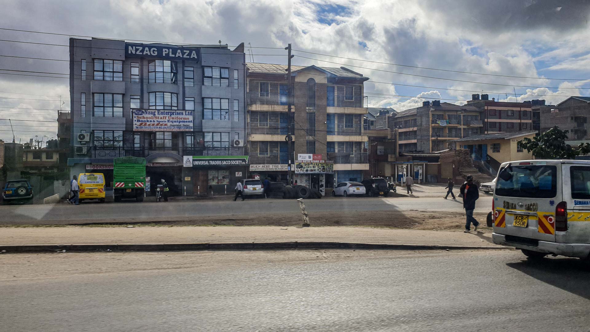 Las afueras de Nairobi, Kenia