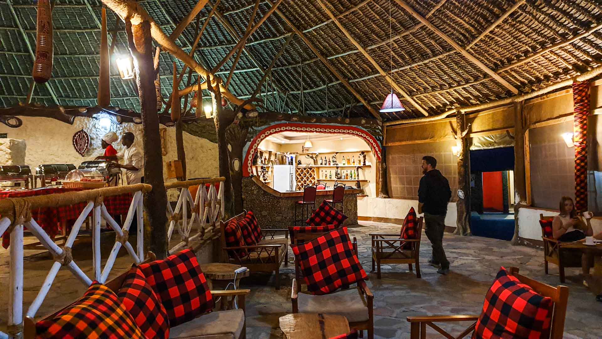 Bar del Enkorok Mara Camp