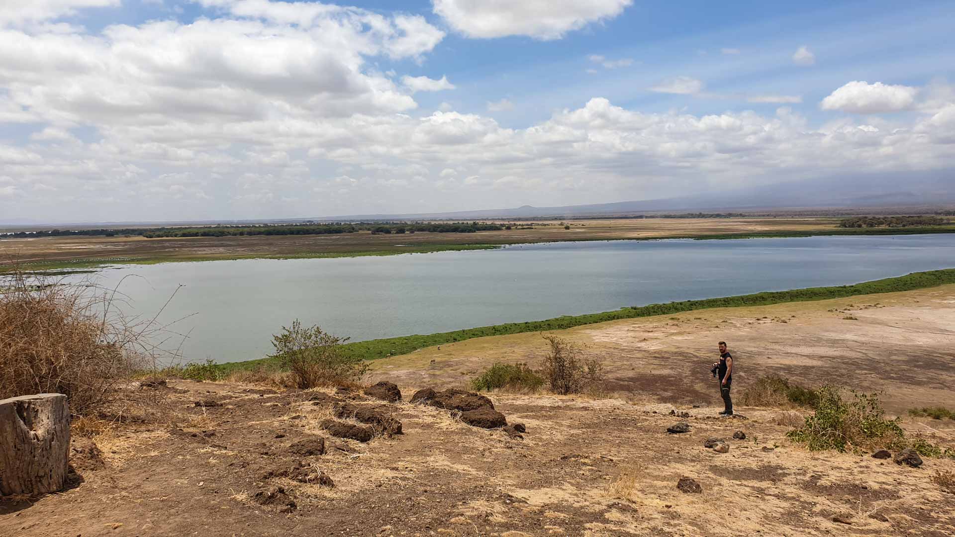 Vistas de Amboseli desde Noomotio, Kenia