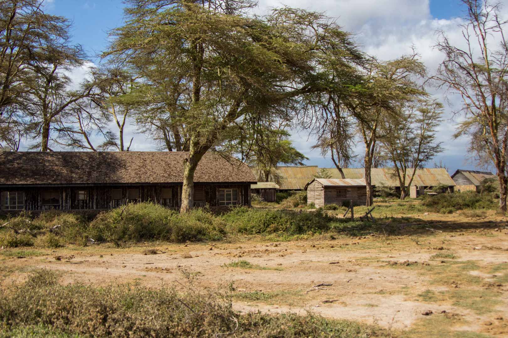 Hotel abandonado en Amboseli, Kenia