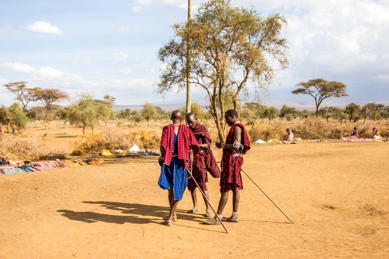 Visita a una tribu Masai en Kenia