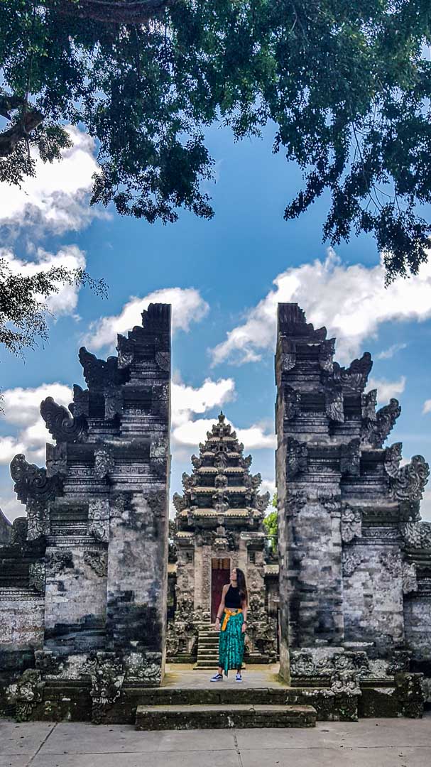 Puertas de Pura Kehen, Bali, Indonesia