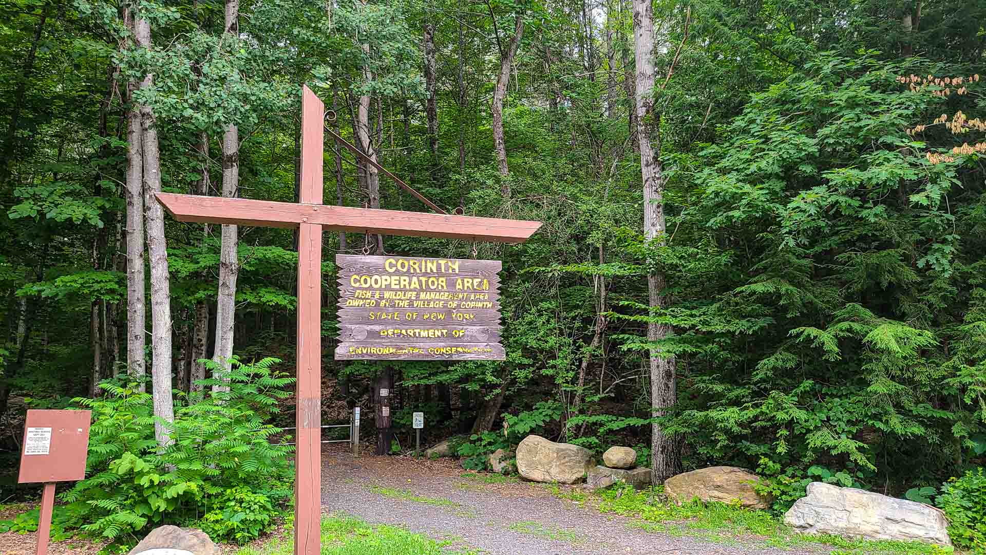 Corinth Reservoir Recreation Area, Adirondack, Nueva York